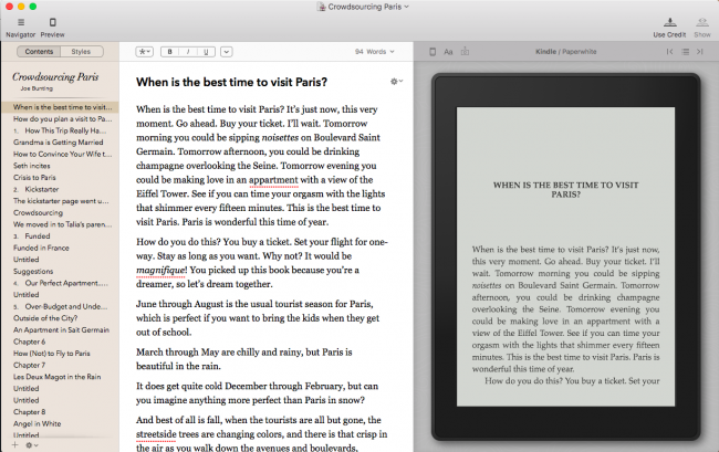 Best mac software for writing books